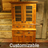 Custom Built Reclaimed Wood Hutches
